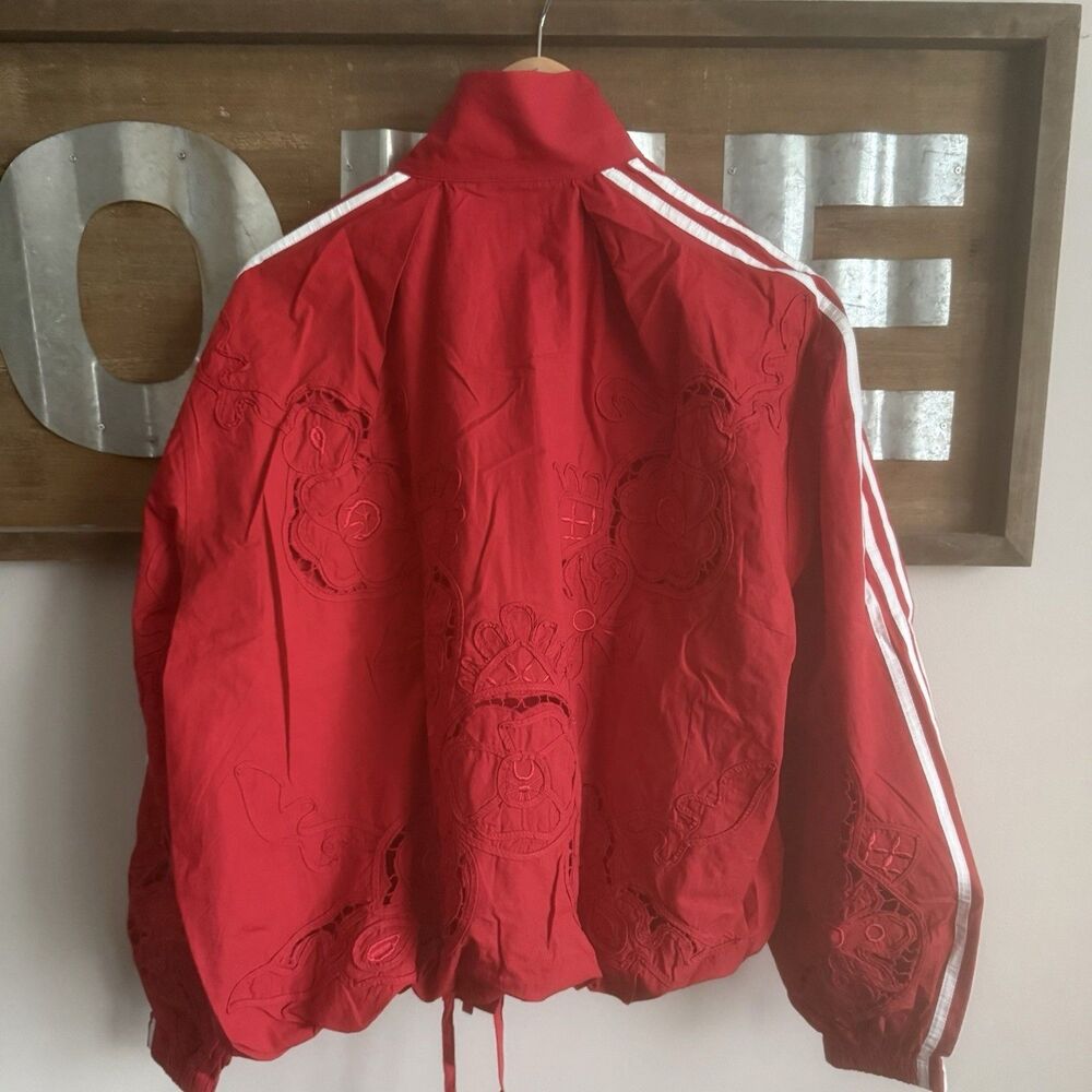 NWT Adidas Originals x ASOS Oversized Cutwork Track Jacket - Picture 7 of 9